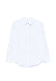 SA SU PHI light blue cotton blouse