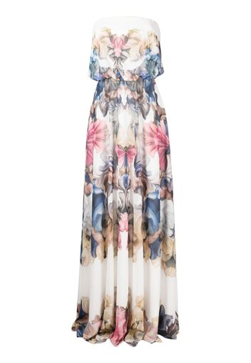 Saiid Kobeisy chromatic-print maxi dress - Multicolour