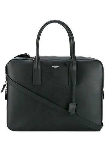 Saint Laurent classic small Museum briefcase - Black