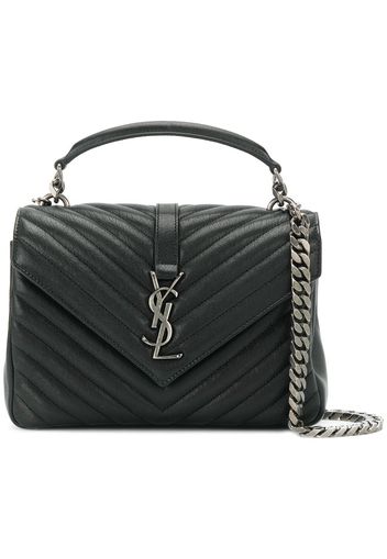 Saint Laurent Black College Medium Leather shoulder bag