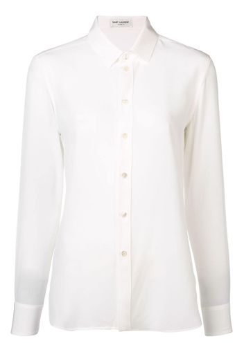 Saint Laurent classic collar shirt - White