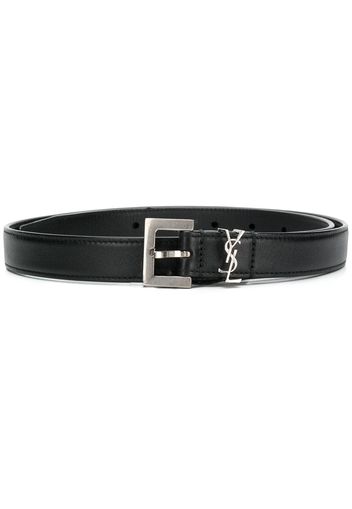 Saint Laurent Monogram square belt - Black