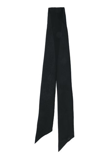 Saint Laurent skinny scarf - Black