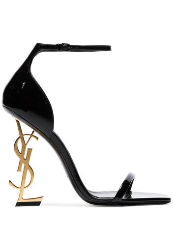 Saint Laurent Opyum 110mm YSL heel sandals - Black