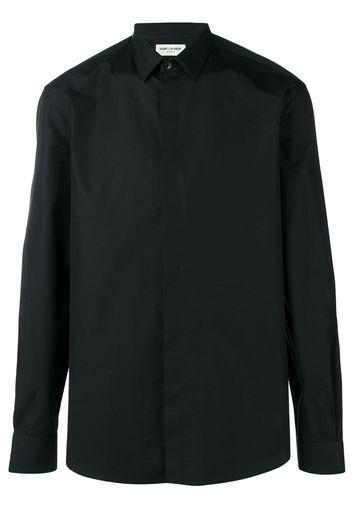 Saint Laurent pointed collar shirt - Black