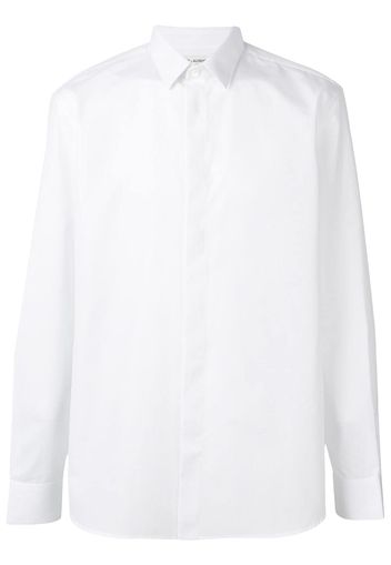 Saint Laurent classic plain shirt - White