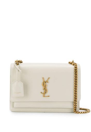 Saint Laurent medium Sunset chain bag - Neutrals