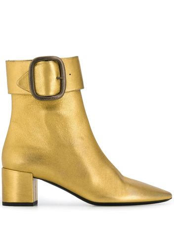 Saint Laurent Joplin 50 boots - Gold