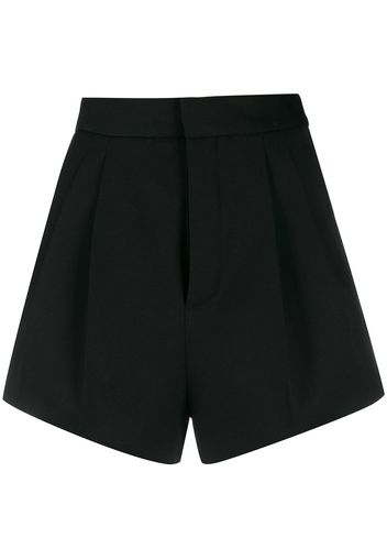 Saint Laurent tuxedo shorts - Black