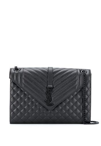 quilted envelope shoulder bag