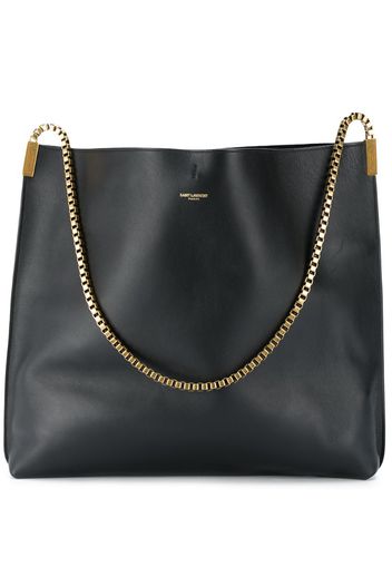 slouch leather shoulder bag