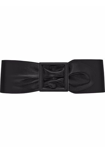 Saint Laurent wrapped corset belt - Black