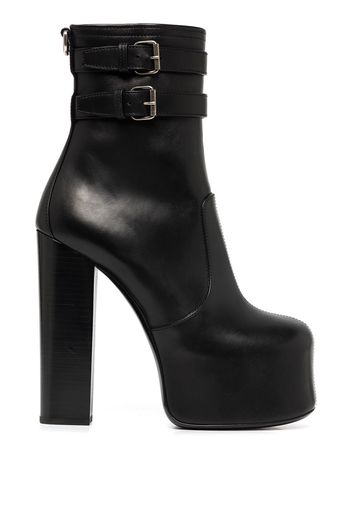 Saint Laurent high-heel platform pumps - Black