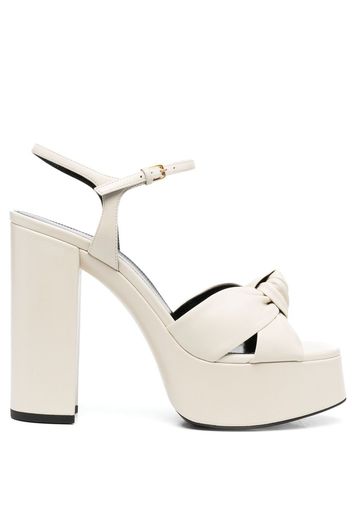 Saint Laurent high-heel sandals - Neutrals