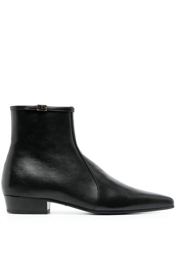 Saint Laurent Romeo calf-leather ankle boots - Black