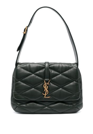 Saint Laurent Le 5 à 7 quilted shoulder bag - Green