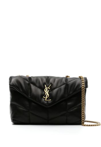 Saint Laurent Puffer Toy quilted shoulder bag - Black