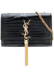 Saint Laurent monogram shoulder bag - Black