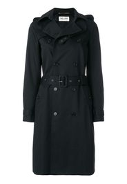 Saint Laurent belted trench coat - Black