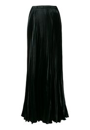 Saint Laurent pleated long skirt - Black