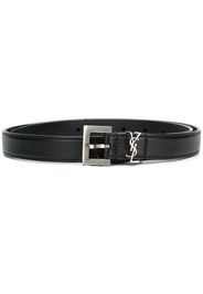 Saint Laurent Monogram square belt - Black