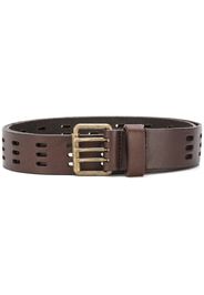 perforated buckle belt