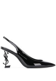 Opium slingback 85mm pumps