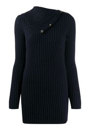 fold-over collar jumper