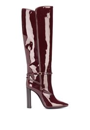 patent pointed toe boot