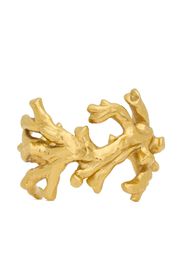 Saint Laurent coral-shape polished bracelet - Gold
