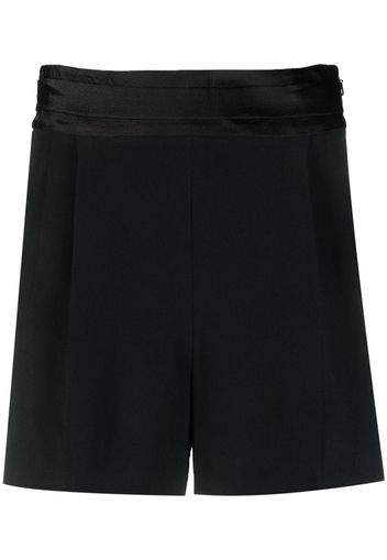 Saloni high-waisted shorts - Black