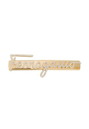 rhinestone-embellished hair clip