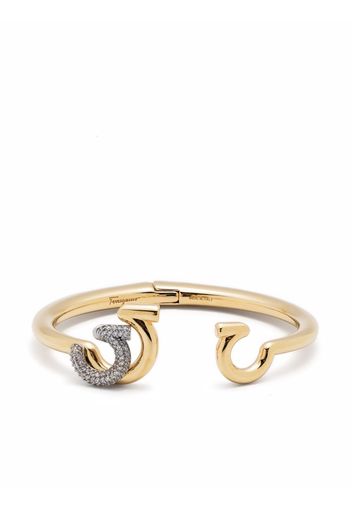 Salvatore Ferragamo Gancini bangle bracelet - Gold