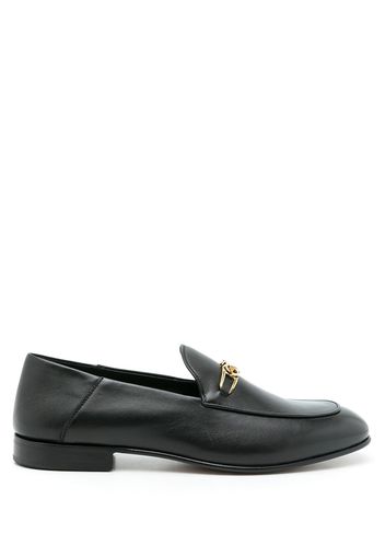 Salvatore Ferragamo Melbourne leather loafers - Black