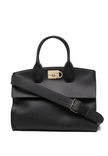 Salvatore Ferragamo The Studio Soft tote bag - Black