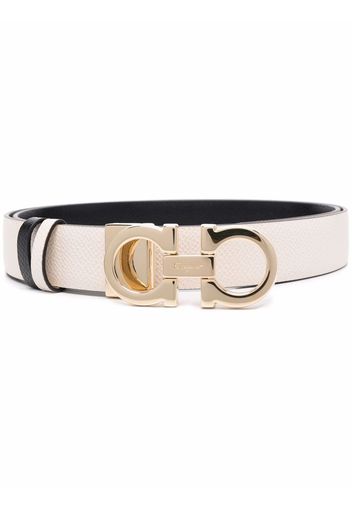 Salvatore Ferragamo Gancini reversible belt - Neutrals