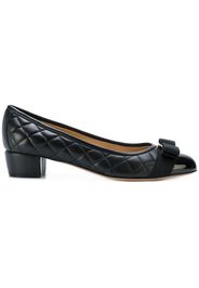 Salvatore Ferragamo quilted Vara bow pumps - Black