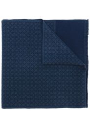 Salvatore Ferragamo Gancio monogram scarf - Blue