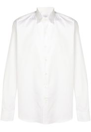 Salvatore Ferragamo logo print shirt - White