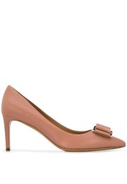 Salvatore Ferragamo double bow pumps - Pink