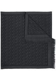 Salvatore Ferragamo Gancini scarf - Black