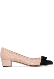 Vara Q 35 quilted leather pumps