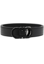 Salvatore Ferragamo SF CLASSIC TONAL ENGRAV BUCKLE BLACK