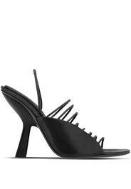 Salvatore Ferragamo Mignon 105mm leather sandals - Black