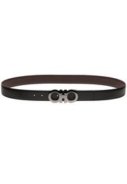 Salvatore Ferragamo Gancini buckle leather belt - Brown