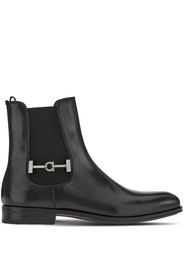 Salvatore Ferragamo buckled Chelsea boots - Black