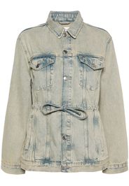 SAMSOE SAMSOE Samaggy bleached denim jacket - Blue