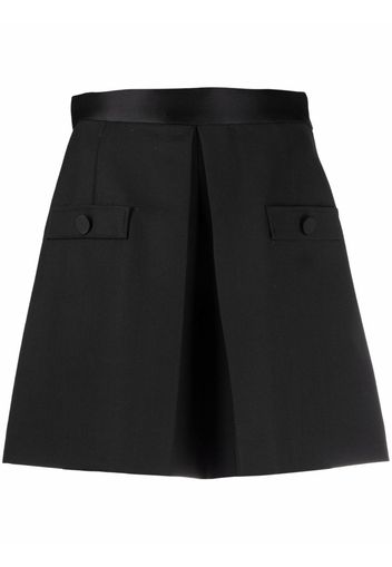 Sandro Paris Hugo A-line shorts - Black