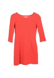 SANDRO zip-up mini dress - Orange
