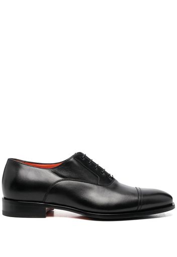 Santoni lace-up Derby shoes - Black